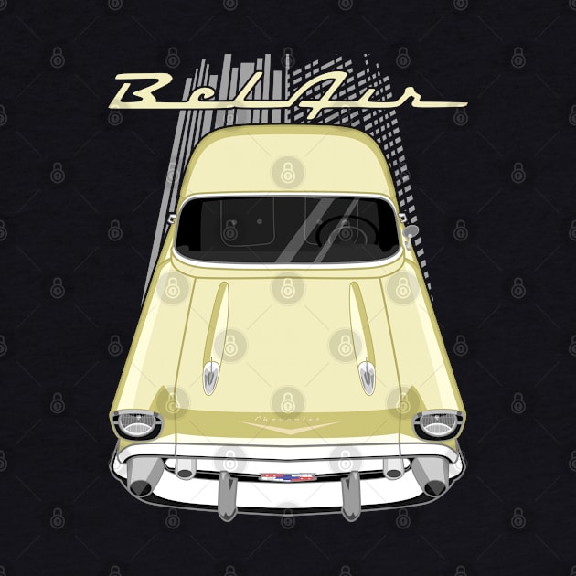 Chevrolet Bel Air 1957 - yellow by V8social